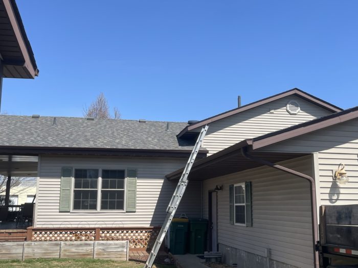 New Certainteed Landmark Pro driftwood shingle roof